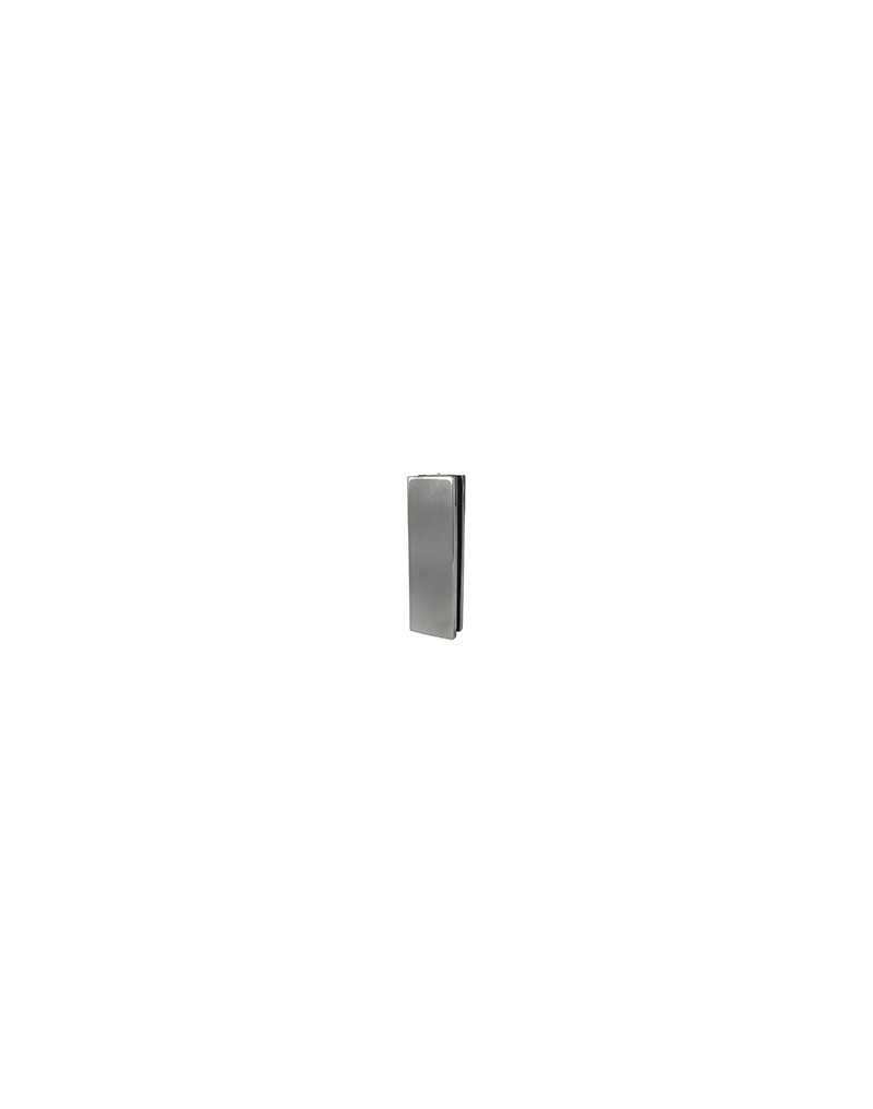 Aramar-Aramar-CERRADERO VIDRIO 10mm ACERO IB AISI304 160x50mm
