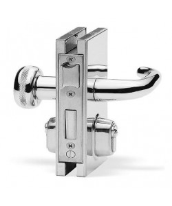 Aramar-Trivel con Muesca-CERRADURA MAN INTERIOR POMO FIJO EXTERIOR 10mm IB 1005 1/4