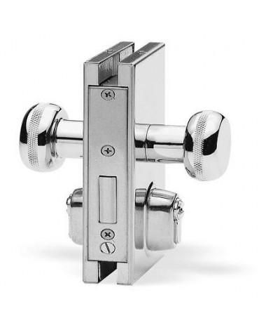 Aramar-Trivel con Muesca-CERRADURA PESTILLO POMOS FIJOS 10mm IB 1008