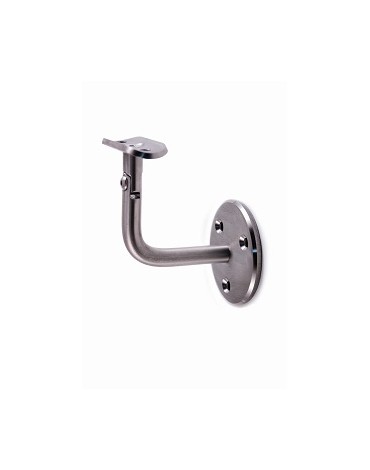SUJETA PASAMANOS ANG REGULABLE Ø42,4mm IS AISI304