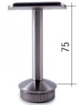 SUJETA PASAMANOS TUBO 42,4mm ACERO IS AISI 304