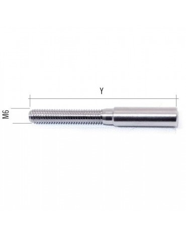 Aramar-Accesorios-TERMINAL CABLE D 5mm ACERO IS AISI316 IZQUIERDA