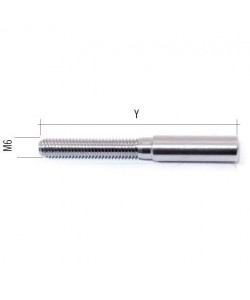 Aramar-Accesorios-TERMINAL CABLE D 5mm ACERO IS AISI316 IZQUIERDA