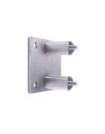 Aramar-Accesorios-ANCLAJE FRONTAL TUBO 40x40mm ACERO IS AISI316