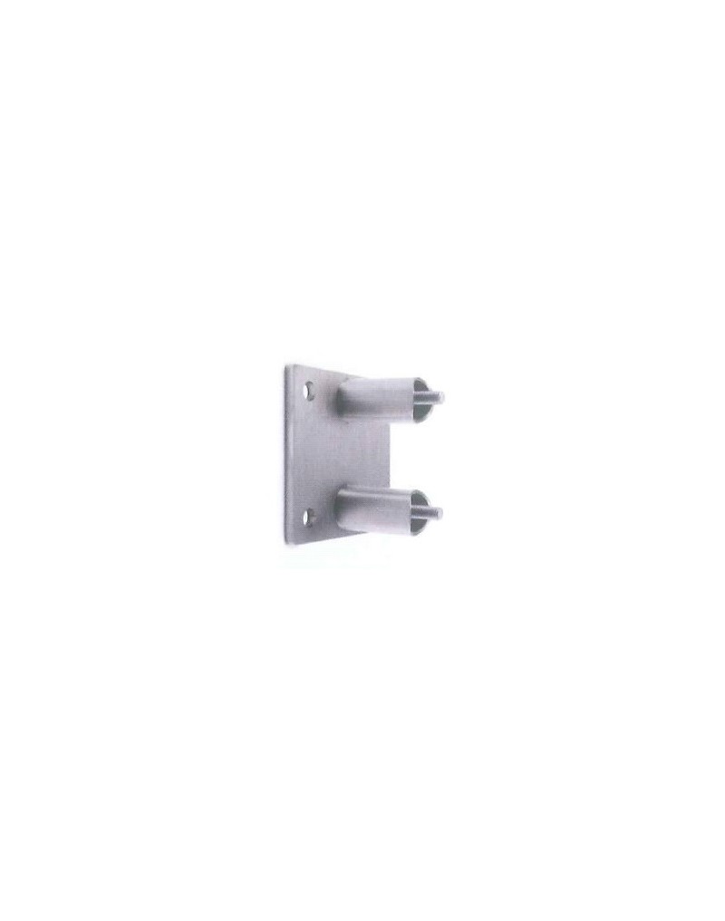 Aramar-Accesorios-ANCLAJE FRONTAL TUBO 40x40mm ACERO IS AISI316