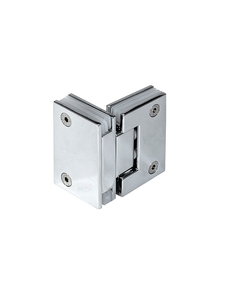 Aramar-Trivel con retención Vesta-BISAGRAR DOBLE 90º TORNILLO EXTERIOR 60kg 8-10mm L CB VESTA