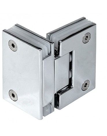 Aramar-Trivel con retención Vesta-BISAGRAR DOBLE 90º TORNILLO EXTERIOR 60kg 8-10mm L CB VESTA