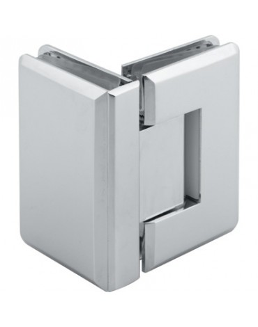 BISAGRA DOBLE 90º CON BISEL 40kg 8-10mm L CB H DAIMON
