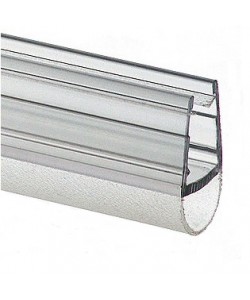 Aramar-Juntas estanqueidad-MTS. JUNTA ACOLCHADA 6mm PVC TRANSPARENTE 3000mm