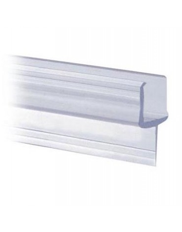 Aramar-Juntas estanqueidad-MTS. JUNTA ALA CENTRAL 6mm PVC TRANSPARENTE 3000mm