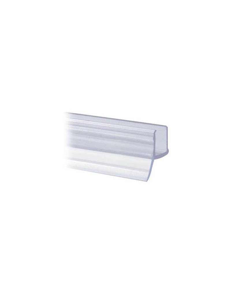 Aramar-Juntas estanqueidad-MTS. JUNTA ALA LATERAL 6mm PVC TRANSPARENTE 3000mm