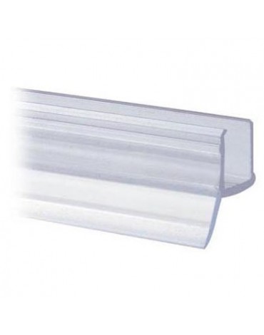 Aramar-Juntas estanqueidad-MTS. JUNTA ALA LATERAL 6mm PVC TRANSPARENTE 3000mm