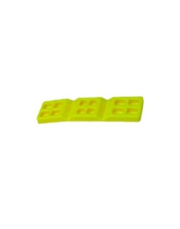 CALZO ACRISTALAMIENTO 500kg POLIET BLAN 97x24x1mm (3000uds)