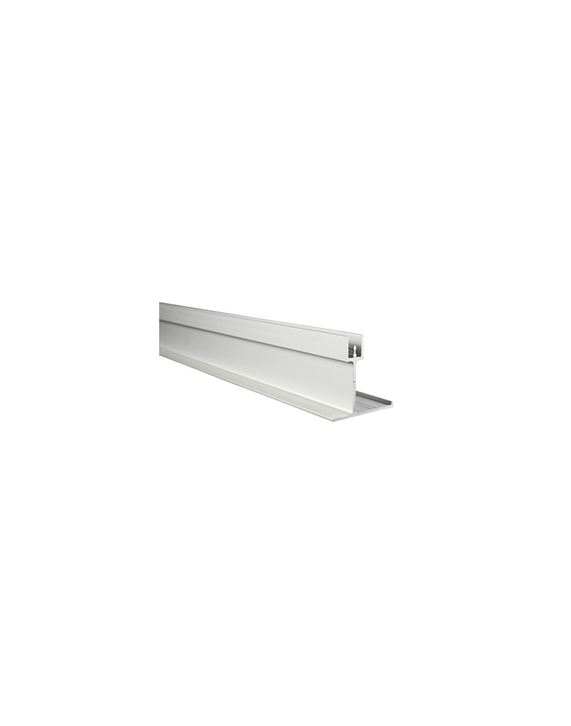 Aramar-E800-TAPETA PEFIL OCULTO ALUMINIO ANOD PLATA 2000mm E800