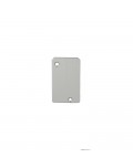 TAPETA LATERAL ALUMINIO ANOD PLATA HEGOX TOIS 60 IZQ