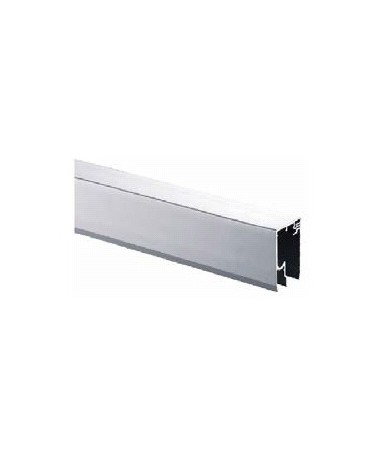 Aramar-Fix-PERFIL SUPERIOR VIDRIO FIJO+TAPA ALUMINIO AP 2000mm H FIX 40