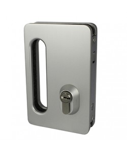 Aramar-Corredera con muesca-CERRADURA CORREDERA 8-10mm ALUMINIO AP 100x155mm