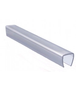 Aramar-Juntas estanqueidad-MTS. JUNTA U 6mm PVC TRANSPARENTE 2500mm