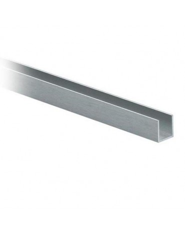 Aramar-Aluminio-MTS. U ALUMINIO 10x10x10x1mm BLANCO 3000mm