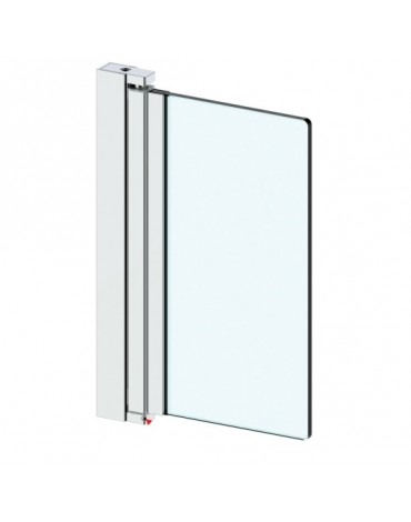 KIT MAMP ABISAGRADO 6mm ALUMINIO PB 1500mm TUBO CUAD