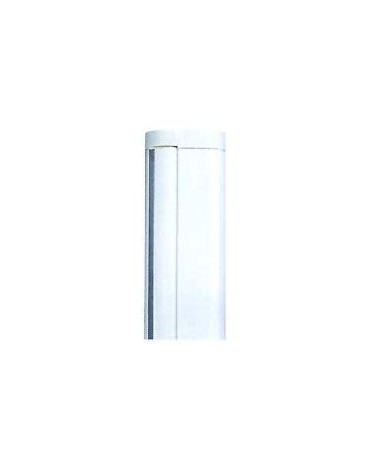 KIT MAMPARA SEGUNDA HOJA 6mm ALUMINIO BLANCO 1500mm