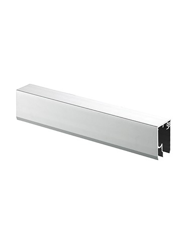 Aramar-Fix-PERFIL SUPERIOR VIDRIO FIJO+TAPA ALUMINIO AP 2000mm H FIX 40